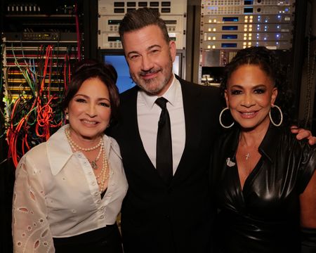 GLORIA ESTEFAN, JIMMY KIMMEL, SHEILA E.