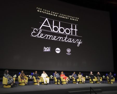 REBECCA FORD (MODERATOR), QUINTA BRUNSON, CHRIS PERFETTI, WILLIAM STANFORD DAVIS, LISA ANN WALTER, TYLER JAMES WILLIAMS, SHERYL LEE RALPH, RANDALL EINHORN (EXECUTIVE PRODUCER), JUSTIN HALPERN (EXECUTIVE PRODUCER), PATRICK SCHUMACKER (EXECUTIVE PRODUCER)