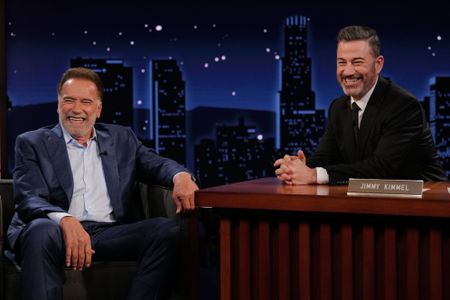 ARNOLD SCHWARZENEGGER, JIMMY KIMMEL