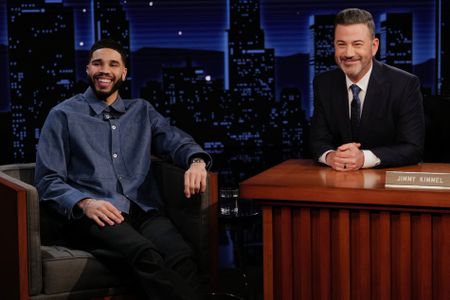 JAYSON TATUM, JIMMY KIMMEL