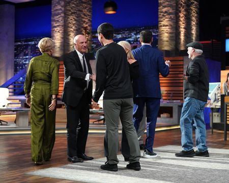 BARBARA CORCORAN, KEVIN O'LEARY, KENZO SINGER, MARK CUBAN, MARK SINGER
