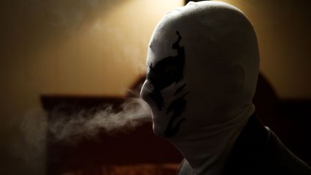 The Funeral Director during an interview with Mariana van Zeller. (National Geographic for Disney)