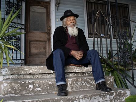 When Hurricane Katrina hit in 2005, Malik Rahim was a West Bank, an Algiers Point resident. He recounts his experience while being interviewed for the production of National Geographic's Hurricane Katrina: Race Against Time. With emotional accounts of survivors and immersive archival footage, the series reveals Hurricane Katrina as a disaster that was anything but natural. (National Geographic)