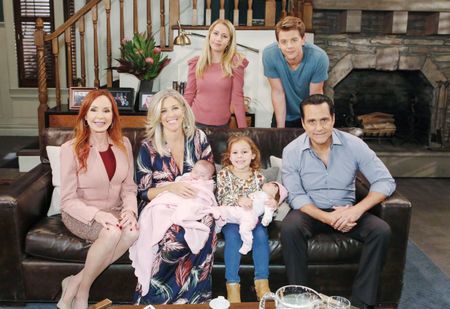 JACKLYN ZEMAN, LAURA WRIGHT, EDEN MCCOY, AVA AND GRACE SCAROLA, CHAD DUELL, MAURICE BENARD