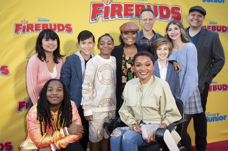 TERRENCE LITTLE GARDENHIGH (VOICE OF FLASH), VIVIAN VENCER (VOICE OF VIOLET), DECLAN WHALEY (VOICE OF BO), JECOBI SWAIN (VOICE OF JAYDEN), YVETTE NICOLE BROWN (VOICE OF FAYE FIRESON), LAUREN “LOLO” SPENCER (VOICE OF JAZZY), CRAIG GERBER (CREATOR AND EXECUTIVE PRODUCER, FIREBUDS), CALEB PADDOCK (VOICE OF PISTON), LILY SANFELIPPO (VOICE OF AXL), MICK WINGERT (VOICE OF TORO)