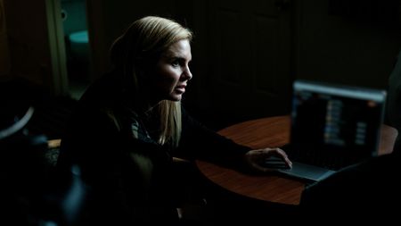The Funeral Director shows Mariana van Zeller the online market for body parts. (National Geographic for Disney)