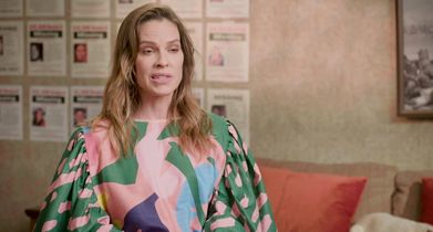 01. Hilary Swank, “Eileen Fitzgerald” and Executive Producer, On the premise of the show