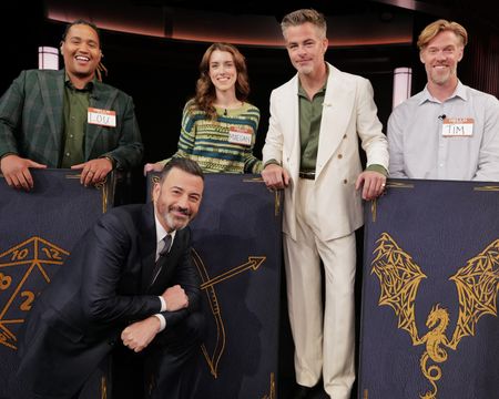LOU WILSON, JIMMY KIMMEL, CHRIS PINE