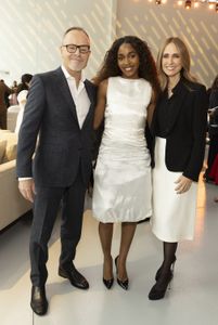 JOHN LANDGRAF (CHAIRMAN, FX CONTENT & FX PRODUCTIONS), AYO EDEBIRI, DANA WALDEN (CO-CHAIRMAN, DISNEY ENTERTAINMENT, THE WALT DISNEY COMPANY)