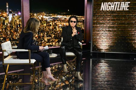 RHIANNON ALLY, GENE SIMMONS