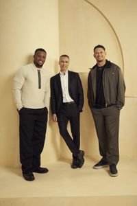 SAQUON BARKLEY, JAMES PITARO (CHAIRMAN, ESPN, THE WALT DISNEY COMPANY), PATRICK MAHOMES
