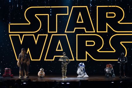 CHEWBACCA, BB-8, C-3PO, R2-D2, DROIDS