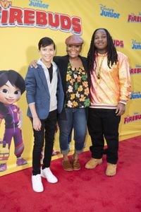 DECLAN WHALEY (VOICE OF BO), YVETTE NICOLE BROWN (VOICE OF FAYE FIRESON), TERRENCE LITTLE GARDENHIGH (VOICE OF FLASH)