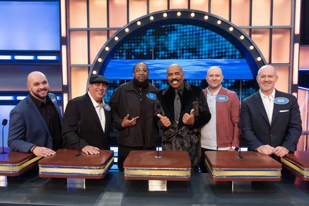 JASON FELLER, MIKE DEL TUFO, T.J. JEFFERSON, STEVE HARVEY, CHRIS BROCKMAN, RICH EISEN