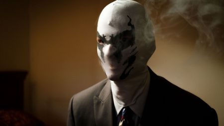 The Funeral Director during an interview with Mariana van Zeller. (National Geographic for Disney)