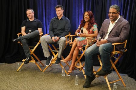 ALEXI HAWLEY (EXECUTIVE PRODUCER), NATHAN FILLION, NIECY NASH-BETTS, TERENCE PAUL WINTER (EXECUTIVE PRODUCER)
