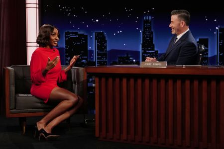 AYO EDEBIRI, JIMMY KIMMEL