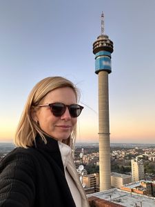 Mariana van Zeller in Johannesburg. (National Geographic for Disney)