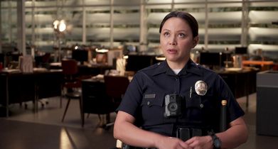 21. Melissa O’Neil, “Lucy Chen”, On the spinoff show “The Rookie: Feds”