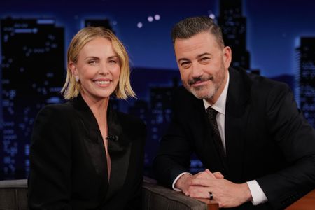 CHARLIZE THERON, JIMMY KIMMEL