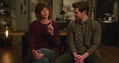 01. Stephanie Szostak, “Delilah Dixon”, David Giuntoli, “Eddie Saville”, On if her character now believes “everything happens for a reason”