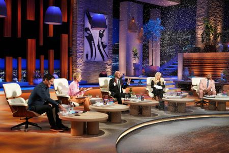 MARK CUBAN, BARBARA CORCORAN, KEVIN O'LEARY, LORI GREINER, DAYMOND JOHN