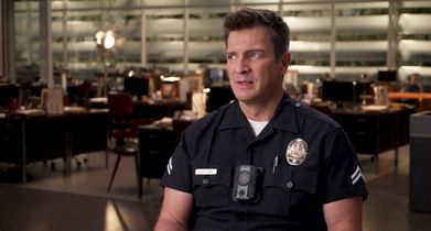 05. Nathan Fillion, “John Nolan”, On the show crossing over with “The Rookie: Feds”