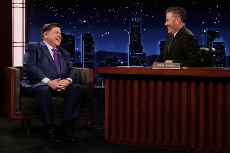 JB PRITZKER, JIMMY KIMMEL
