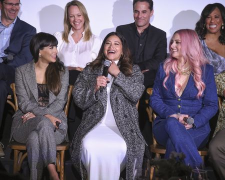 DEAN HOLLAND (EXECUTIVE PRODUCER), HANNAH SIMONE, CASEY JOHNSON (CO-SHOWRUNNER, EXECUTIVE PRODUCER), GINA RODRIGUEZ, DAVID WINDSOR (CO-SHOWRUNNER, EXECUTIVE PRODUCER), LAUREN ASH, ANGELA E. GIBBS