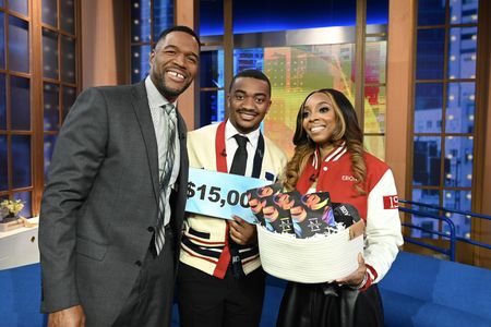 MICHAEL STRAHAN, MICHAEL WRIGHT III, EBONY AUSTIN