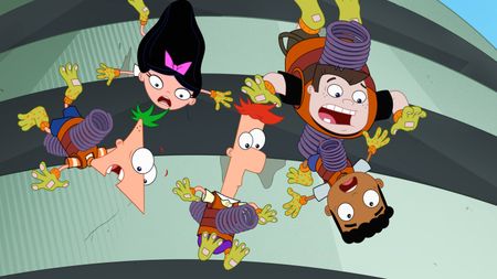PHINEAS, ISABELLA, FERB, BUFORD, BALJEET