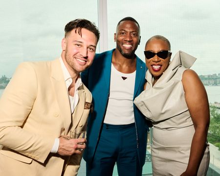 RYAN GUZMÁN, RYAN CLARK, AISHA HINDS