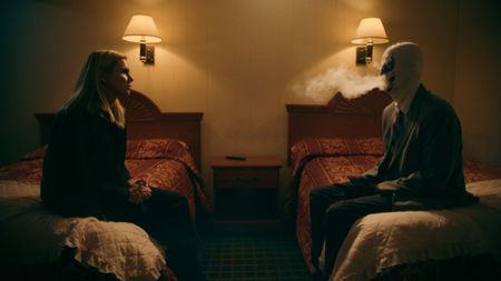 Mariana van Zeller interviews a funeral director with knowledge of the body parts business. (National Geographic)