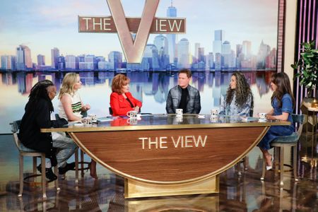 WHOOPI GOLDBERG, SARA HAINES, JOY BEHAR, DONNY OSMOND, SUNNY HOSTIN, ALYSSA FARAH GRIFFIN