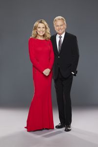 VANNA WHITE, PAT SAJAK