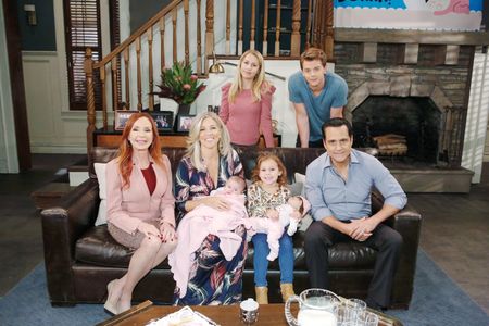 JACKLYN ZEMAN, LAURA WRIGHT, EDEN MCCOY, AVA AND GRACE SCAROLA, CHAD DUELL, MAURICE BENARD