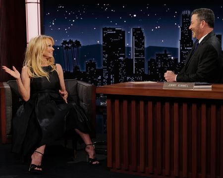 PAMELA ANDERSON, JIMMY KIMMEL