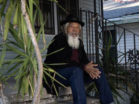 When Hurricane Katrina hit in 2005, Malik Rahim was a West Bank, an Algiers Point resident. He recounts his experience while being interviewed for the production of National Geographic's Hurricane Katrina: Race Against Time. With emotional accounts of survivors and immersive archival footage, the series reveals Hurricane Katrina as a disaster that was anything but natural. (National Geographic)