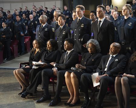 TOP: AISHA HINDS, BRIAN THOMPSON, KENNETH CHOI, LOU FERRIGNO JR., OLIVER STARK, ANIRUDH PISHARODY, RYAN GUZMAN
BOTTOM: CORINNE MASSIAH, ANGELA BASSETT, ELIJAH M. COOPER, BEVERLY TODD, HENRY G. SANDERS