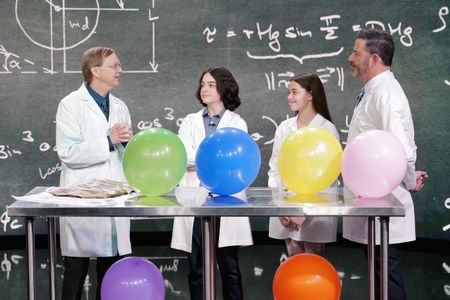"SCIENCE BOB" PFLUGFELDER, WESLEY KIMMEL, TRIXIE KIMMEL, JIMMY KIMMEL