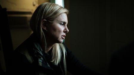 Mariana van Zeller during an interview with the Funeral Director. (National Geographic for Disney)