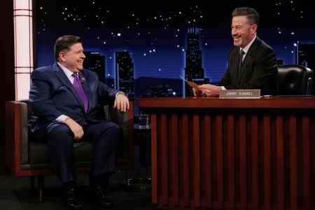 JB PRITZKER, JIMMY KIMMEL