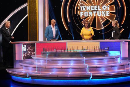 PAT SAJAK, RUPAUL, GAYLE KING, JULIE BOWEN