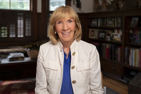 Wendy Benchley, Executive Producer and Ocean Conservationist advocate is pictured during an interview for National Geographic's Jaws @ 50: The Definitive Inside Story. (National Geographic/Chris Johnson)