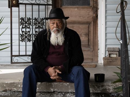 When Hurricane Katrina hit in 2005, Malik Rahim was a West Bank, an Algiers Point resident. He recounts his experience while being interviewed for the production of National Geographic's Hurricane Katrina: Race Against Time. With emotional accounts of survivors and immersive archival footage, the series reveals Hurricane Katrina as a disaster that was anything but natural. (National Geographic)