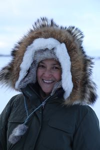 Ana Hoffman checks blackfish traps with her sons. (BBC Studios Reality Productions, LLC/Isaiah Branch - Boyle)