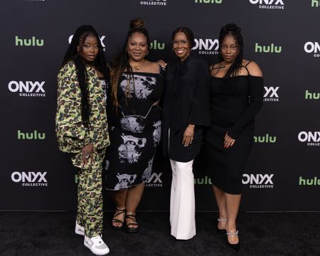 BELLAH ("QUEENIE”), CANDICE CARTY-WILLIAMS (CREATOR/SHOWRUNNER, "QUEENIE"), TARA DUNCAN (PRESIDENT, ONYX COLLECTIVE), DIONNE BROWN ("QUEENIE")