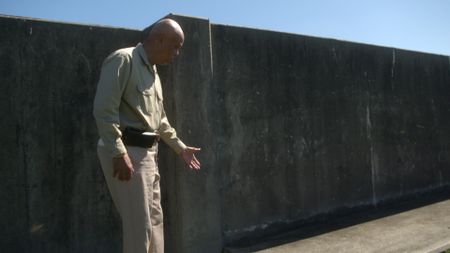 Eric A. Wright discusses the new levee system in New Orleans. (Lightbox Entertainment Inc./Daniel Waghorne)