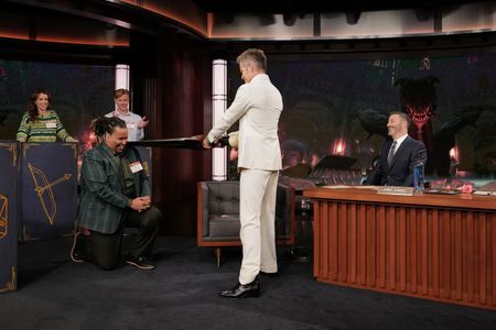 LOU WILSON, CHRIS PINE, JIMMY KIMMEL
