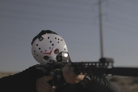 Dutch with a 3D printed assault rifle. (Credit: National Geographic)